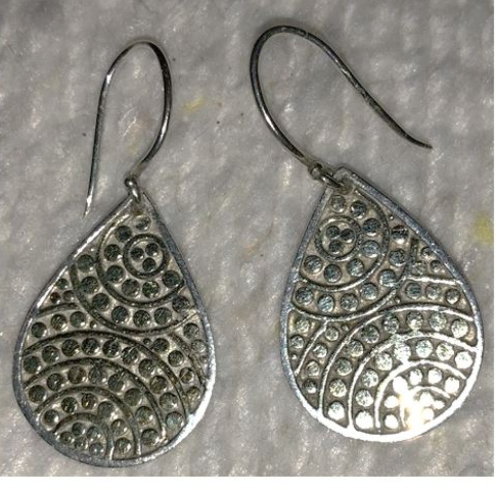 Anna beck gold teardrop earrings